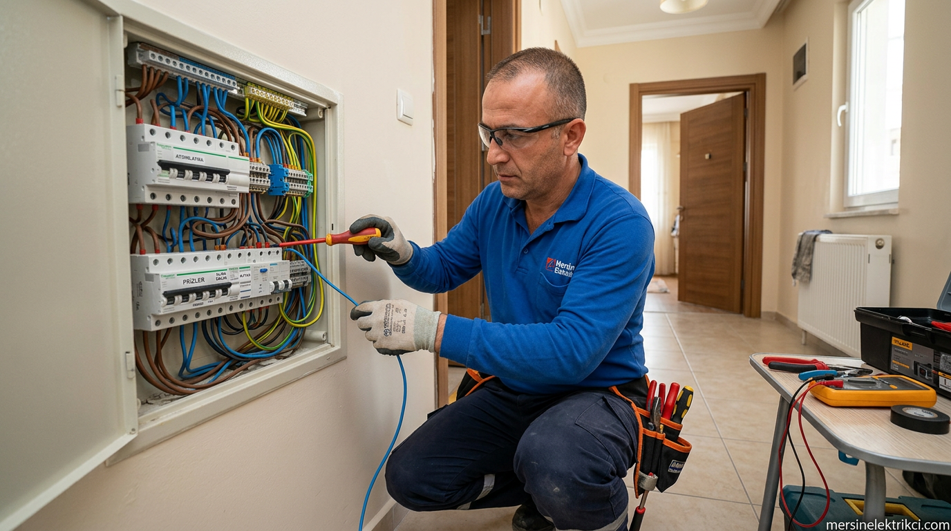 Mersin 7/24 elektrikçi