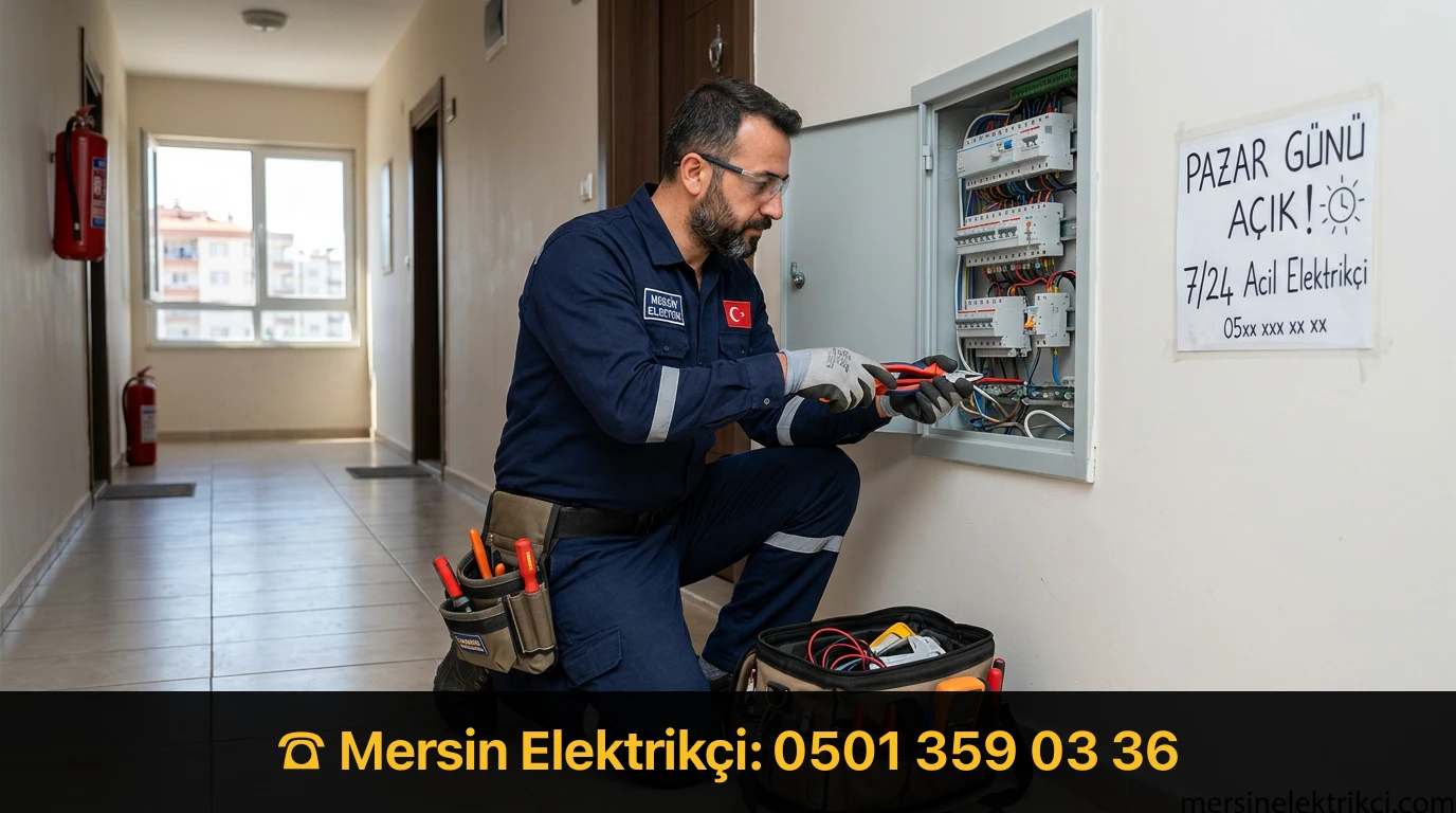 Mersin açık elektrikçi