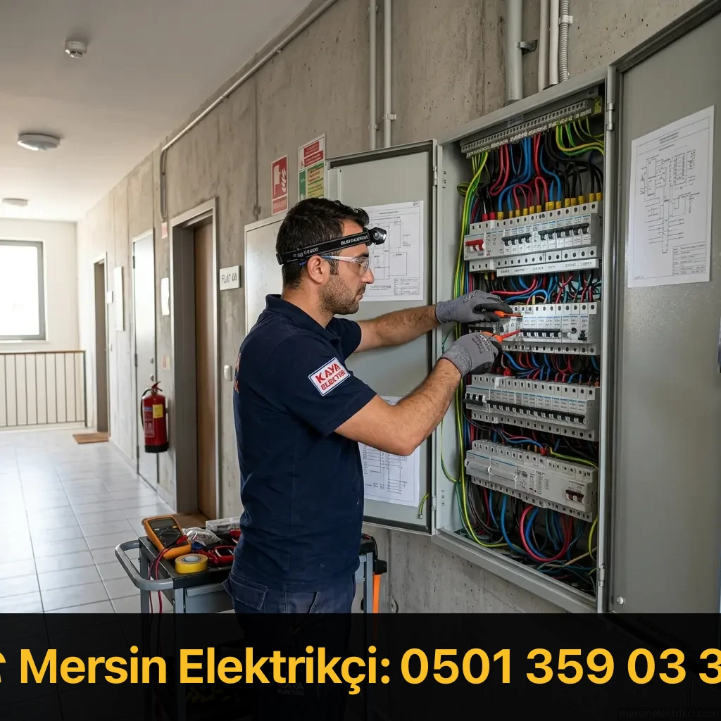 Apartman elektrikçi Mersin